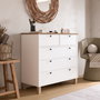 Hanah Home Nord - ND3-SW Blanco y Roble